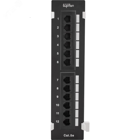 Патч-панель настенная 12хRJ-45, UTP, Cat.5e | 10-0407 SUPRLAN Net.on