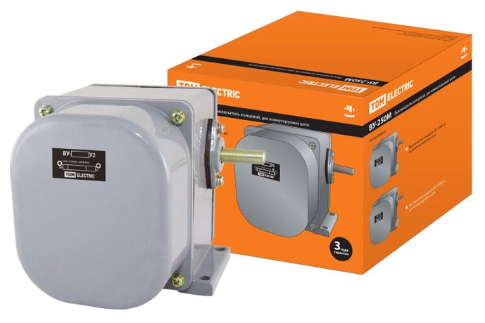 Выключатель концевой ВУ-250М У2, две коммутационные цепи, IP44 | SQ0732-0025 TDM