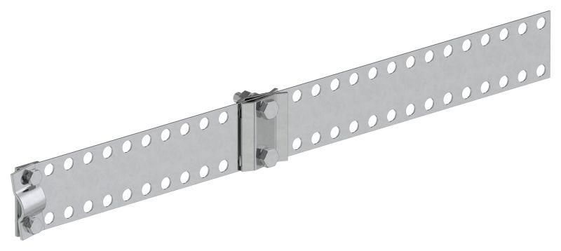 Держатель проводника круглого 5-10мм водосточная труба до 90мм оцинкованная сталь HDZ IEK - ZDP81-14-7-90