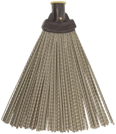 Метла веерная №2 240х340мм посадочный d25мм пластик. КУРС 68066