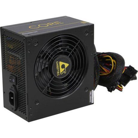 Блок питания Chieftec CORE 500W ATX 12V 2.3 PSUW/12см Fan80 plus Gold BBS-500S Box