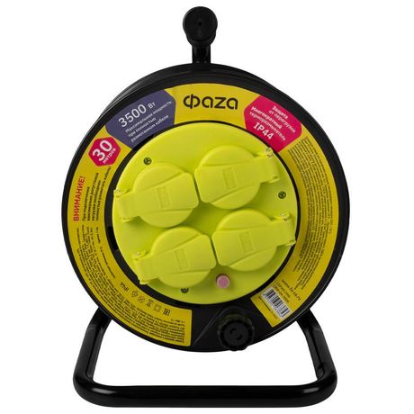 Удлинитель CRW-04-3000 (Катушка, 4 х 30) IP44, заземл. | .5063853 ФАZA ФАЗА