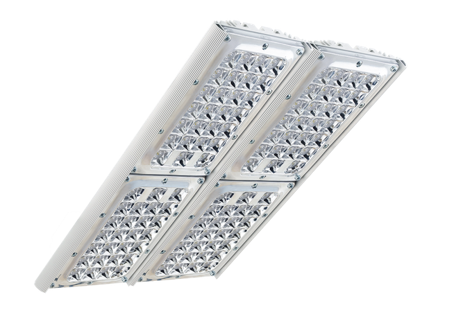 Светильник светодиодный промышленный Unit2 240/28000 K30 28000лм 240Вт 5000K IP67 0,98PF 70Ra intellect с решеткой консоль| DU240K30-5K-I-R-C | Diora