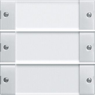 Бел глянц Комплект клавиш 3 шт к сенс выключателям Basis 511300,Komfort 513300 | 213303 GIRA KNX S-55