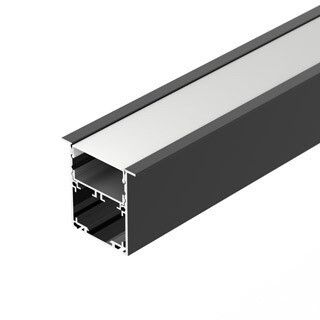 Профиль SL-LINIA52-3L-F-2000 ANOD BLACK (Arlight, Алюминий) | 044685 Arlight