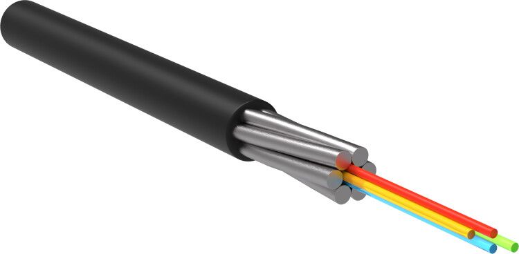 Кабель оптический ОКМБ-03нг(А)-HF-8A-2,7 200 | FOC0902-U-IO08-TD-HF-0200 ITK IEK