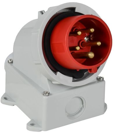 Вилка стационарная ССИ-5152 16А-6ч 380В 3P+PE+N IP67 | PSR52-016-5-0-67 IEK IEK (ИЭК) арт. PSR52-016-5-0-67