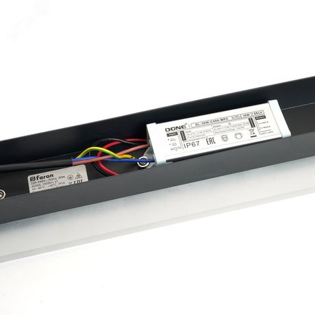 Трансформатор электронный для трековых светильников 100W 48V (драйвер), LB48 белый | 48201 FERON