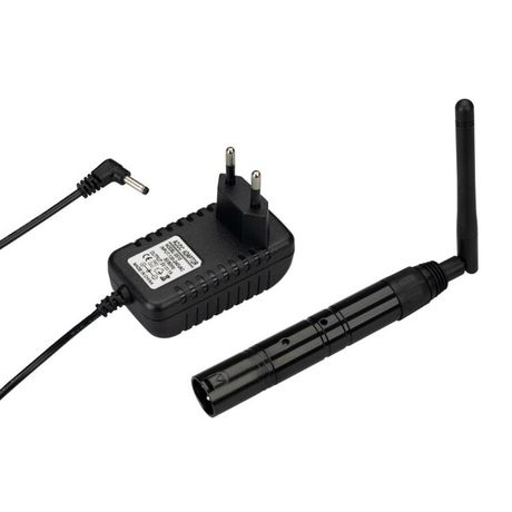 Усилитель SMART-DMX-Transmitter Black (5V, XLR3 Female, 2.4G) (ARL, IP20 Металл, 5 лет) - 028416 Arlight