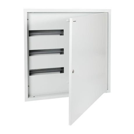 Корпус металлический ЩРв-СТД-90-0-690х700х115-IP41-УХЛ3 90 модулей, 2 двери, типоисполнение СТАНДАРТ - 367464 КЭАЗ