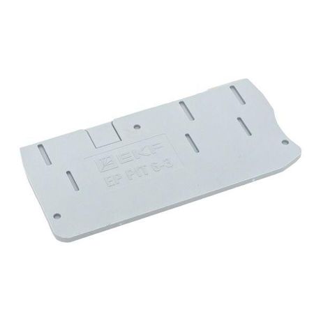 Заглушка для 6 Push-in 3 вывода серая| EP-PIT-6-3 | EKF