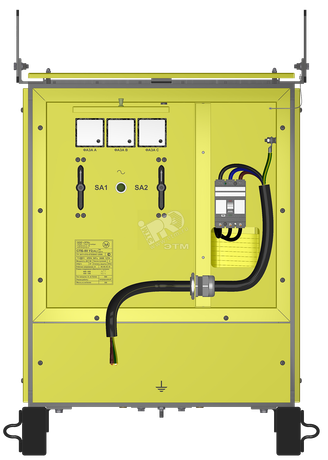 Станция для прогрева бетона и грунта трансформаторная СПБ-100(Al) - SPB100.Al ЭТА ООО