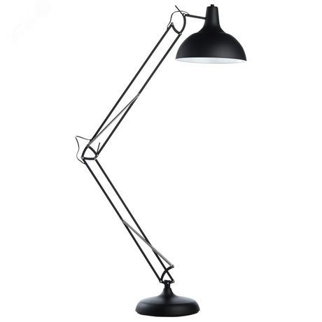 Торшер GOLIATH E27 1х60Вт Металл Чёрный - A2487PN-1BK Arte Lamp