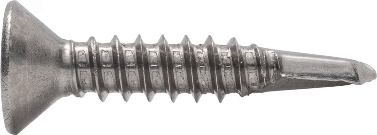 Саморез с потайной головкой буром DIN 7504O 5,5x50 A2 - А2 7504О 5,5*50/300 КМП