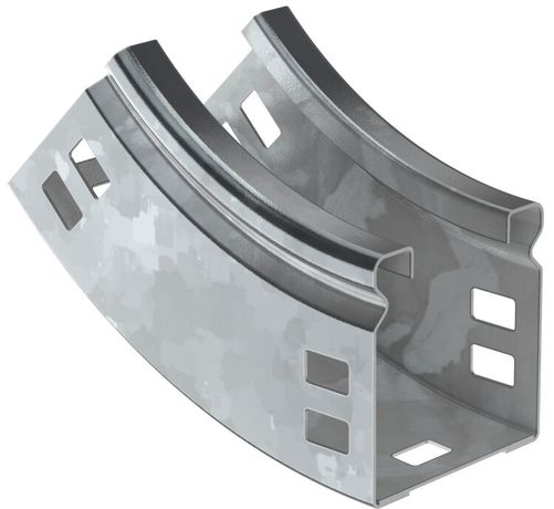 Поворот плавн. 45град тип В10 ESCA 50х50мм HDZ | CPV51-0-45-050-050-HDZ IEK