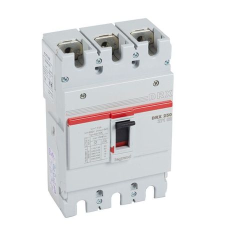 Выключатель автоматический 3п 175А 18кА DRX250 стационарн. Leg 027102 Legrand