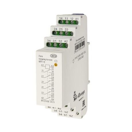 Реле промежуточное МРП-6 AC230В УХЛ2 (спец.) Меандр A8302-16933949