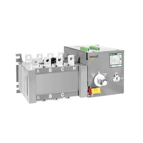 Ввод резерва автоматический АВР АВР-102 4п 160А 10кА на реверс. выкл.-разъед. с мотор. приводом DEKraft 42039DEK APC