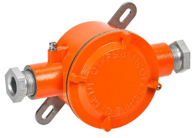 Коробка взрывозащищенная распределительная ВРК-21-24-1-d с 2 вводами - VRK11-34-2-24-D IEK