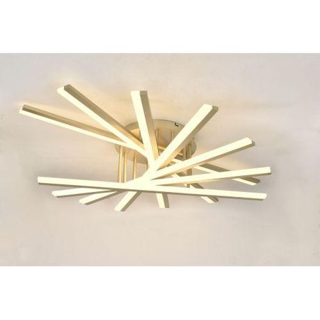 Светильник светодиодный Cordelia 6184-701 LED 120Вт 3000-6000К потолочн. золотой с пультом Rivoli Б0068441 ЭРА