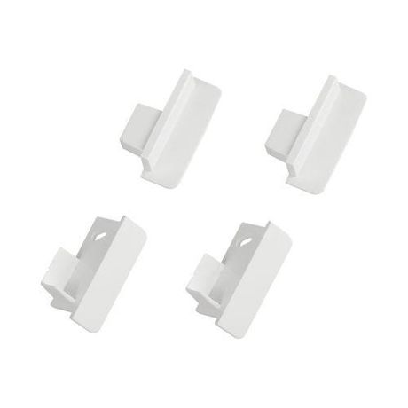 Набор заглушек 2309-3 для профиля 2309 2шт глухие с отверстием | Б0062833 ЭРА