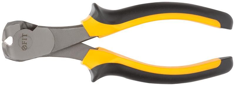 Кусачки торцевые ''Стайл'', мягкие прорезиненные черно-желтые ручки, молибденовое покрытие 160 мм - 51835 РОС