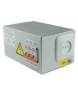 Ящик с понижающим трансформатором ЯТП-0.25 У3 220/110В 2 автомата IP54 Электротехник ET014099