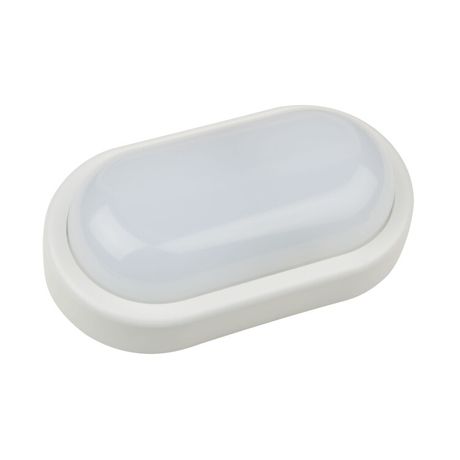 Светильник светодиодный ULW-Q212 12W/NW SENSOR IP54 WHITE Овал 12Вт 4000К 960лм 200х97мм накладной промышлен. влагозащ. опал. рассеив. бел. Volpe UL-00003229 Uniel