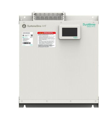 Фильтр активный гармоник 150А, 400В, IP20, навесной модуль, ЖК дисплей - AHFB150W4D20 APC