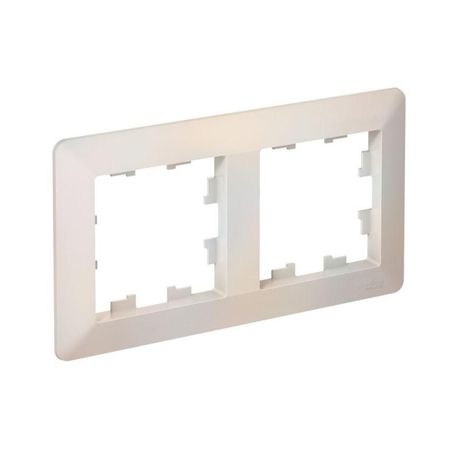 Рамка 2-м AtlasDesign Air жемчуж./дым. бел. SE ATN220402 APC