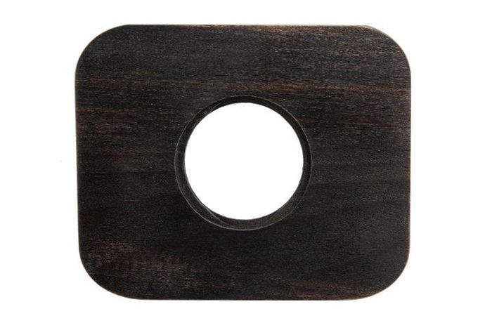 Рамка 1-м Шедель ретро Верди дерево бук угольно-черн. Bironi BF5-610-119