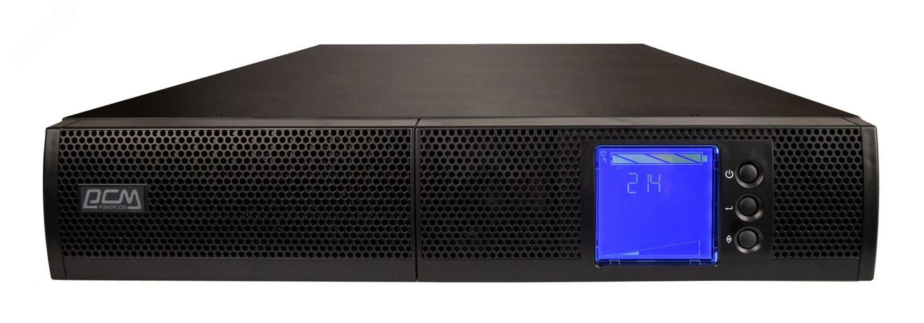 Источник бесперебойного питания Online Sentinel 2000 Ва/ 2000Вт 1/1 2 мин Rack 8 x IEC320-C13 + 1 C19 USB, RS-232, SNMP - УТ000014900 POWERCOM SNT-2000 1456284