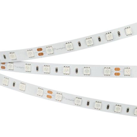 Светодиодная лента RT-B60-10mm 24V Yellow (14.4 W/m, IP20, 5060, 5m) (Arlight, 14.4 Вт/м, IP20) | 008816(2) Arlight