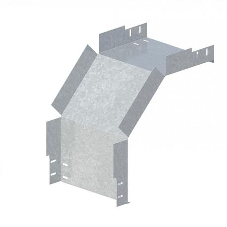 Лоток угловой вертикальный вниз 300х200 сталь 1мм ЛМс-90Н цУТ2.5 СОЭМИ Н0122330825