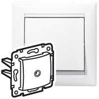 Розетка телевизионная оконечная TV СП Valena 10дБ механизм бел. (DIY-упак.) IEK 694276 Legrand