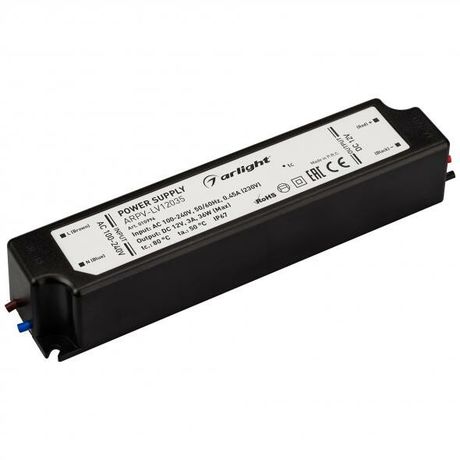 Блок питания ARPV-LV12035 (12V, 3.0A, 36W) (ARL, IP67 Пластик, 2 года) - 010996 Arlight