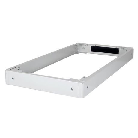 Цоколь для напольных шкафов 600х1200 с щеточным вводом, сер. DATAREX - DR-466360