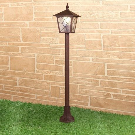 Светильник садово-парковый Lyra F брауни (GL 1012F) | a043125 Elektrostandard