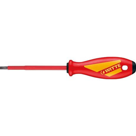 Отвертка диэлектрическая MAXX VDE шлицевая SL 0.5 x 3.0 100 мм - 537022016 WITTE