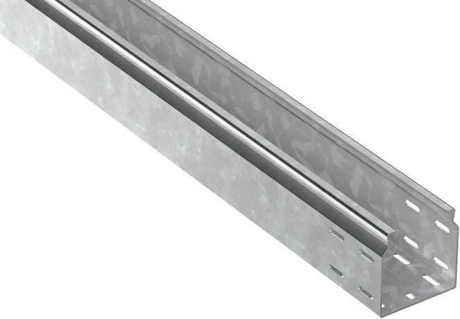 Лоток листовой неперфорир. 100х100 L2500 сталь 2.0мм HDZ ESCA 7 IEK CLN10-100-100-200-D25-HDZ