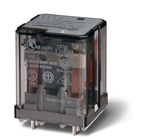 Силовое электромеханическое реле; монтаж на печатную плату; 3NO 16A; контакты AgSnO2 (зазор 3мм); катушка 125В DC | 622391254300 Finder 62.23.9.125.4300