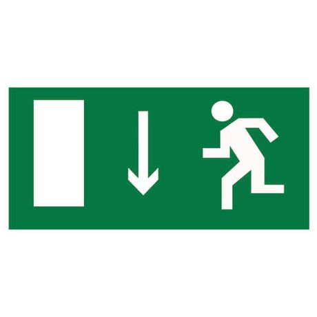 Пластина Указатель двери эвакуационного выхода (лев.) PP-40205.E10 - a13964 BS