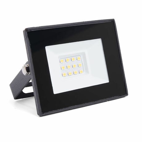 Прожектор светодиодный SFL90-10 2835SMD 10W 4000K AC220V/50Hz IP65, черный в компактном корпусе 105*27*85mm | 55074 SAFFIT FERON