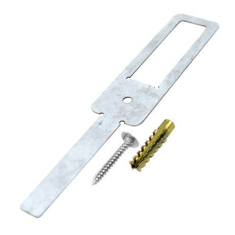 Комплекты для крепления ОКЛ с использованием самореза, дюбеля и хомута FR ПР-60 (100 шт) Промрукав | PR08.5202 Строитель