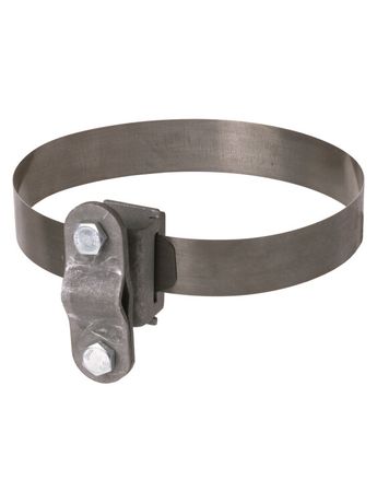 Держатель хомут Ø10-100 мм, для прута Ø6-10 стальной зажим термодиффузия | SQ2402-3185 TDM