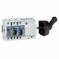 Выключатель Vistop 3п/125А бок. прив. черн. Leg 022544 Legrand