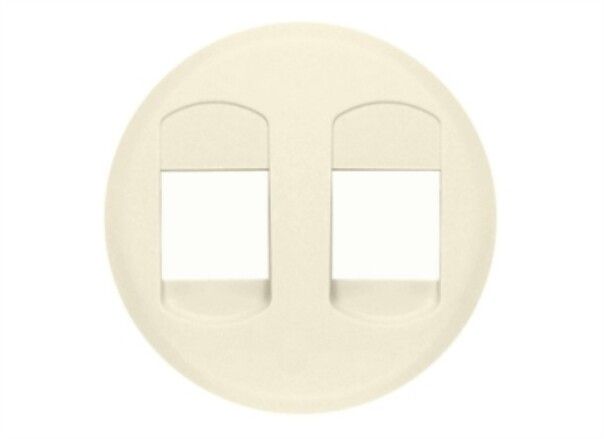 Панель лицевая Celiane для роз. колонок двойн. сл. кость Leg 066241 Legrand