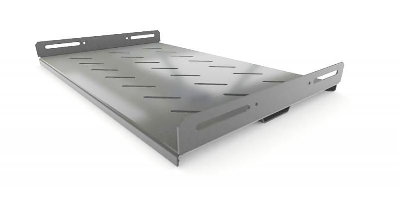 Полка стационарная Г=300мм нагр. до 100кг TSH3H-300-RAL7035 усилен. с боков. крепл. для шкафов TTB TTR TWB/TWB-FC 485х300мм RAL 7035 сер. Hyperline 451879