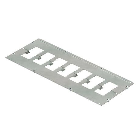 Панель для кабельного ввода оснований корпусов CQE N, 7 мест, Ш/Г= 800 мм, упаковка - 2 шт. | R5NFMP800 DKC ДКС