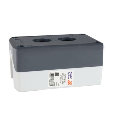 Корпус кнопочного поста OptiSignal Compact D22 C7-BD67-2 2 отв. IP67 XALD02 | 362235 КЭАЗ 362234